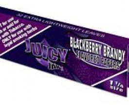 Juicy Jay's ochucené krátké papírky, Blackberry Brandy, 32ks/bal.
